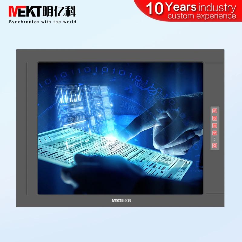 MEKT L190VX 15/17/19 дюймовый сенсорный экран 4:3 монитор/ПК HD дисплей|Мониторы| |