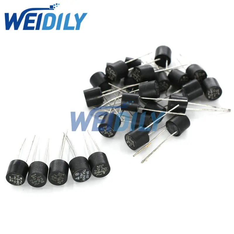 10 Pz Tubo Fusibile Vetro 5*20 Mm 5x20 Mm Soffio Lento 50T - Foto 6