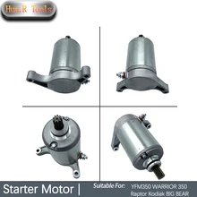 

Starting Motor ATV Parts YFM350 WARRIOR 350 Raptor Kodiak BIG BEAR StarterMotor For HONDA Motorcycle Beach Vehicle