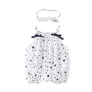 

1pc Baby Romper Sleeveless Strap Summer Cute Comfortable Infant Clothes Jumpsuits Romper Baby Clothes