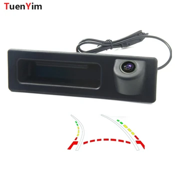 

Dynamic trajectory Car Rear View Camera For BMW X1 X3 X4 X5 F30 F31 F34 F07 F10 F11 F25 F26 E84 Auto Trunk Handle Camera