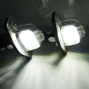 

PC+Aluminum License Plate Lights Lamp For Honda CR-V FR-V Jazz Odyssey