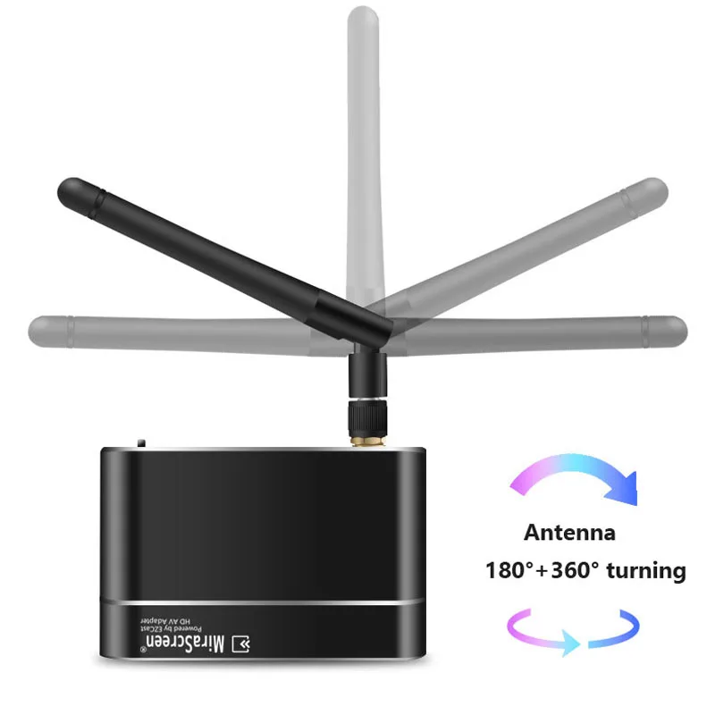  MiraScreen X6W Wireless full HD 1080P Display Dongle Receiver WiFi Mirror Box HD VGA anycast Miraca