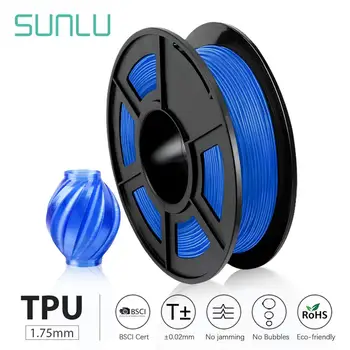 

Flexible Sublimation 1.1LBS 0.5KG 3D Printer Filament TPU Filament 1.75 mm Low Odor Dimensional Accuracy +/- 0.02 mm