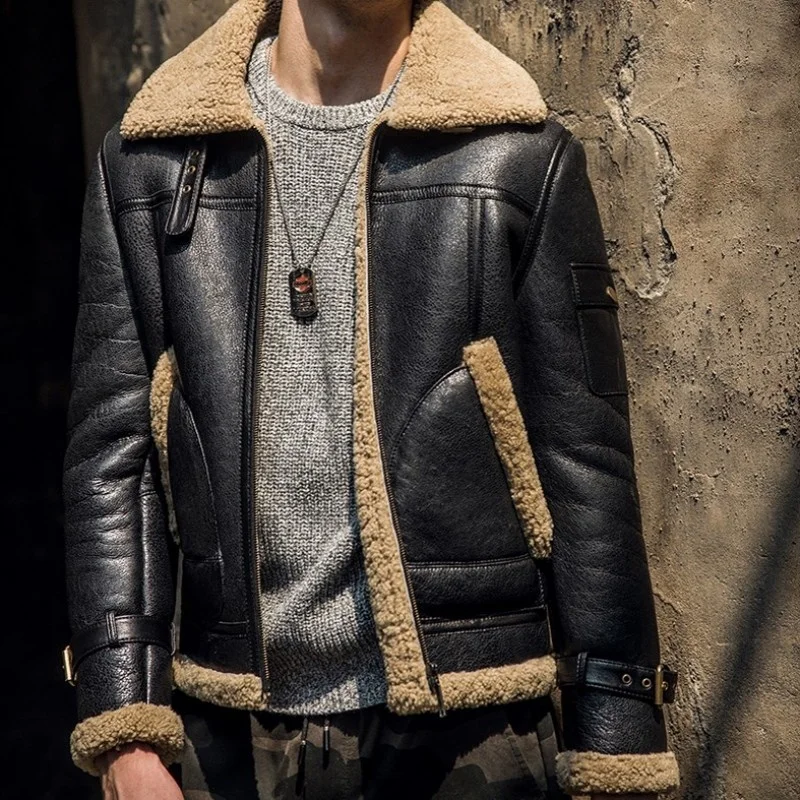 Рисунок 4 - Куртка-бомбер мужская из натуральной кожи