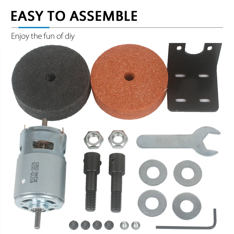 Grinding Wheel Machine Edge Sharpener Electric Emery Baneach Bench Grinder Polisher Diy Jade Jewelry Dental Bench Sanding Tools