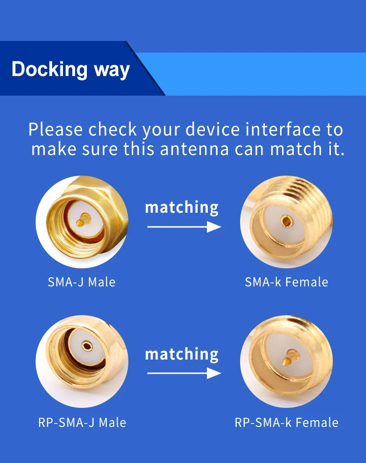 3dBi антенна Wifi с длинным диапазоном 2,4 ghz для маршрутизатора SMA Male Omni Whip SMA 2,4G антенна для связи