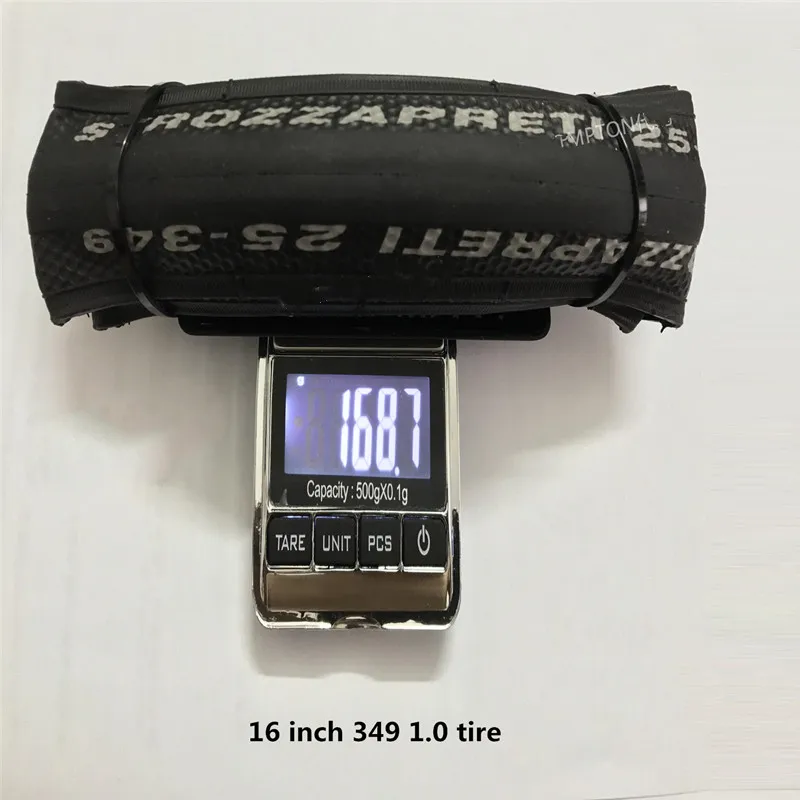 1pcs tire 1 шт. складные велосипедные камеры для шин presta/schrader 16 дюймов 349/1. 0 для brompton Bike Joseph Kuosac - Цвет: 1pcs tire