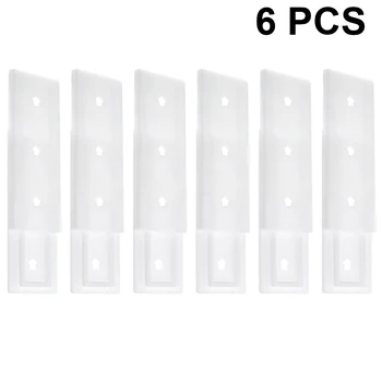 

6pcs Socket Fixer Traceless Punch Free Wall Mounted Hook Rack Socket Organizer Hangers Remote Controller Power Strip