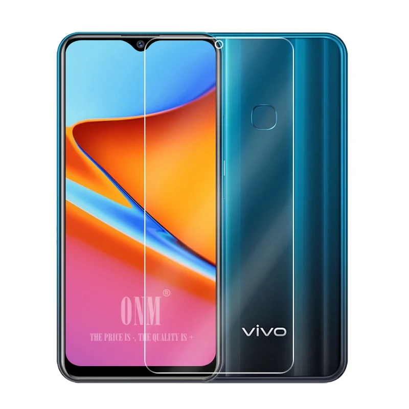 2 шт закаленное стекло для VIVO Y17 2019 Защитное экрана 2.5D 9H Премиум Закаленное