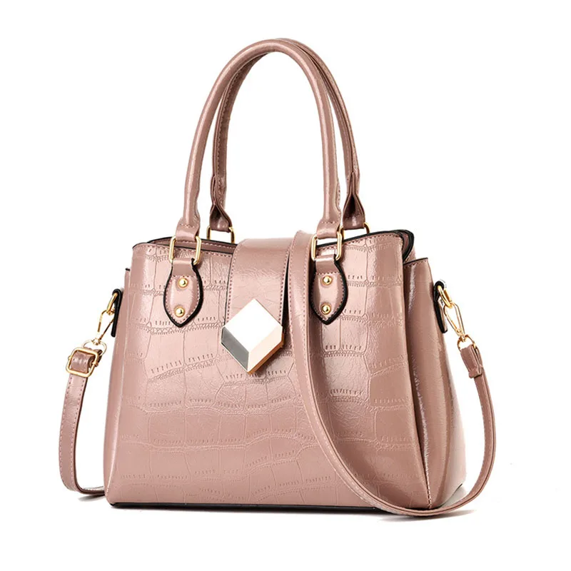 Женские Сумки из искусственной кожи сумки через плечо крокодиловой большие