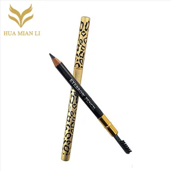 

1pcs Eyebrow Pencil Eyebrow Enhancer Long Lasting Makeup Pencil with Brush Metal Casing lapiz cejas design de sobrancelha