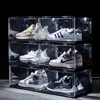 Sound Control LED Light Shoe Box Sneakers Storage Box Anti-oxidation Organizer Shoe Wall Acrylic Shoes Collection Display Rack ► Photo 2/6