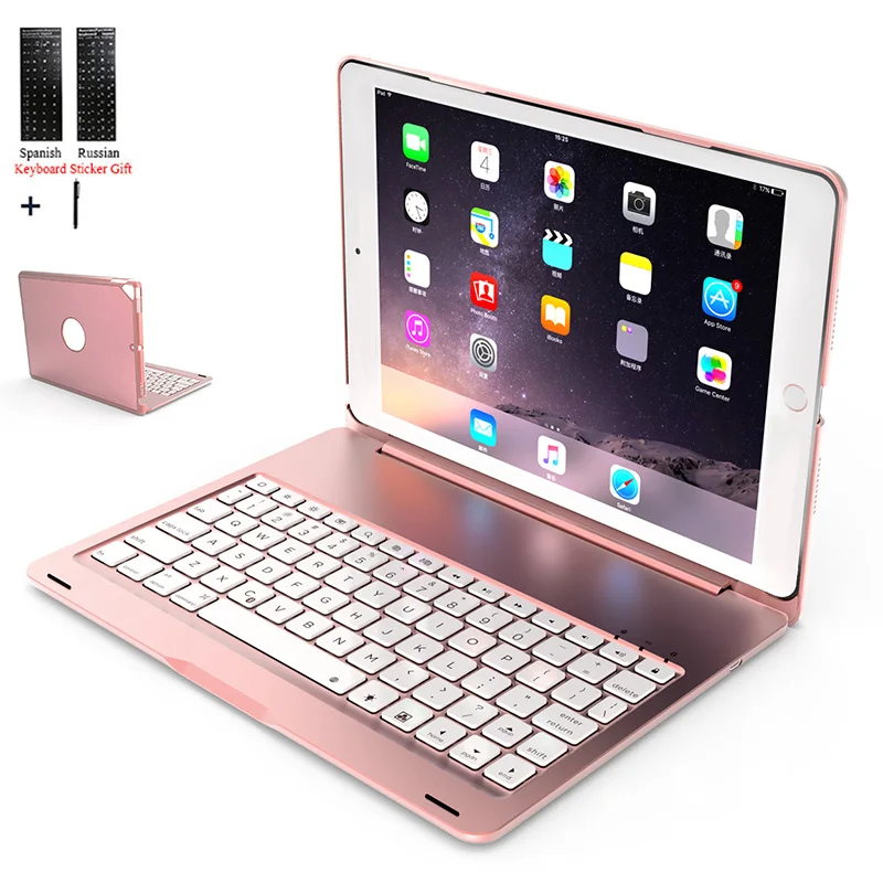 Подсветка Беспроводная Bluetooth клавиатура чехол для iPad 10 2 дюймов 2020 2019 планшет