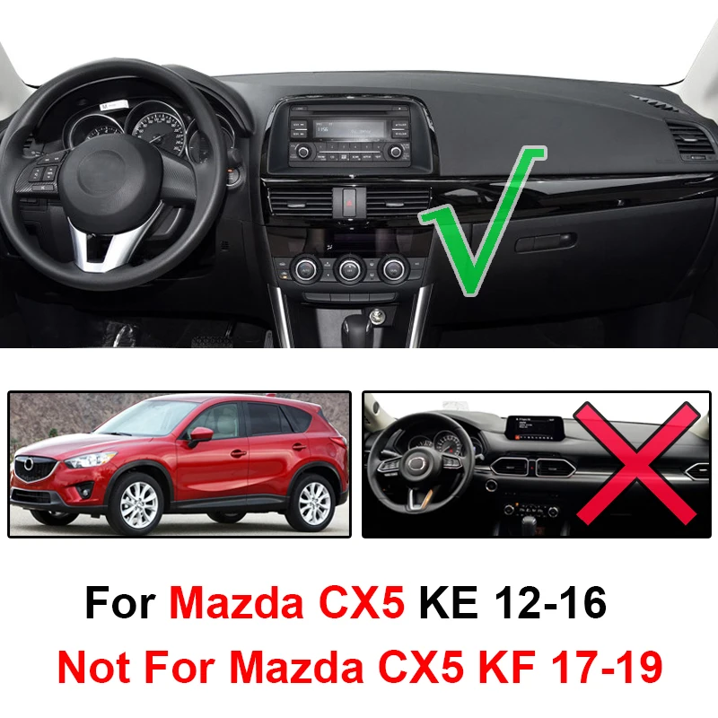 Крышка приборной панели Даш коврик покрытие для приборной панели для Mazda CX5 CX-5 KE 2012 2013 приборная панель накладка коврик для защиты от солнца