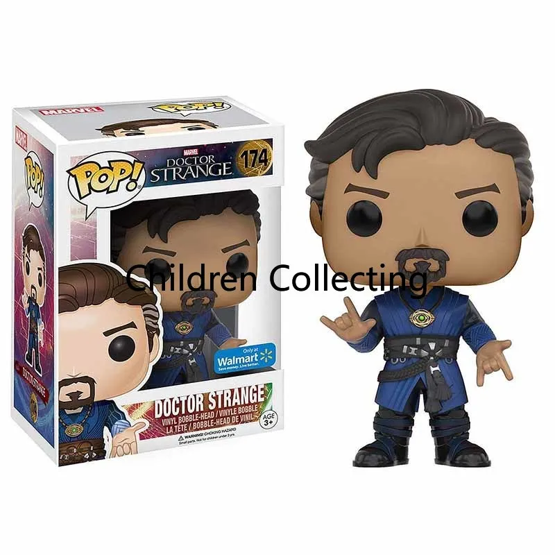 Funko pop Marvel Доктор Стрэндж Walmart эксклюзивный Мстители Оригинал коробка ПВХ фигурка модель Juguete рождественские подарки 3F92
