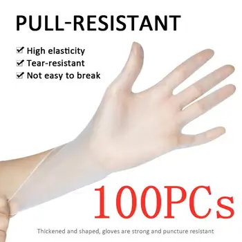 

Environmental protection PVC disposable gloves Clear food grade Working Gloves Work Safety Gloves FFP3 protection isolation