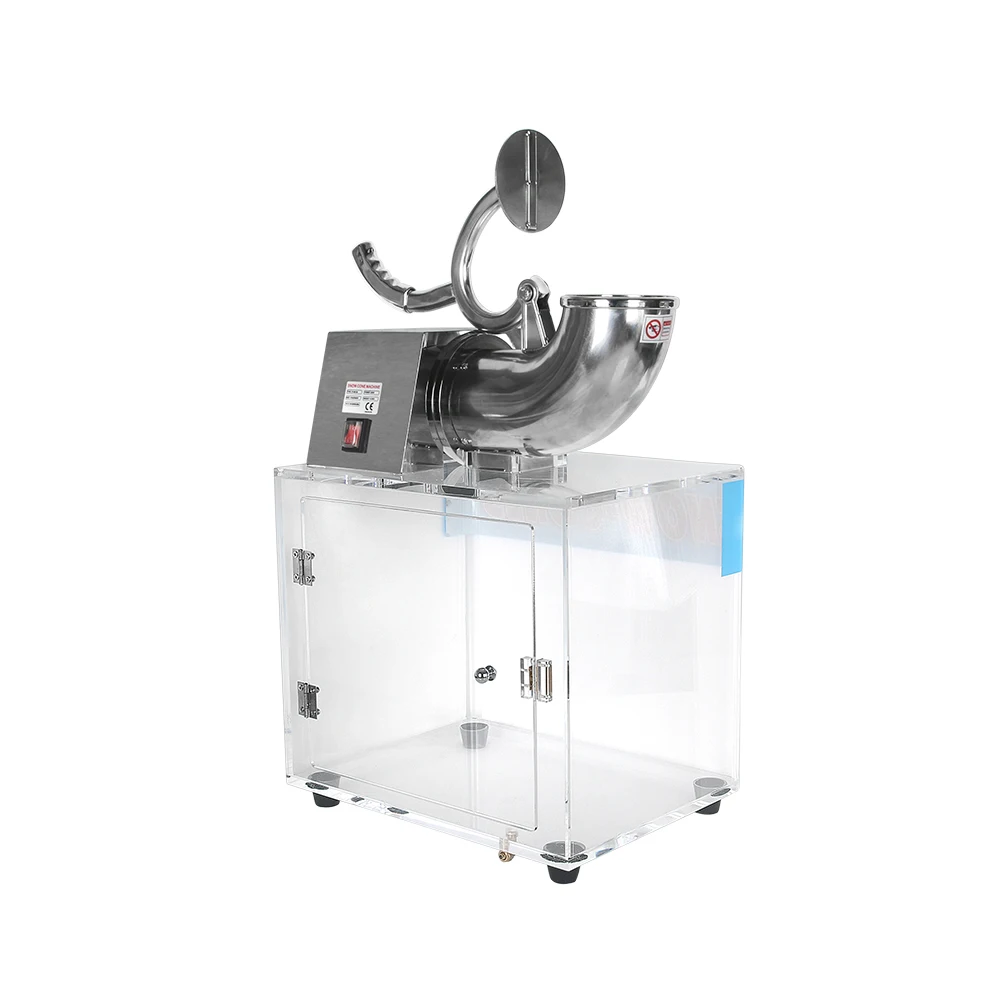 ITOP 180kgs/h Yield Ice Crusher Shaver Electric Snow Cone Maker Stainless Steel Blade Shaved Ice Machine With Ice Box