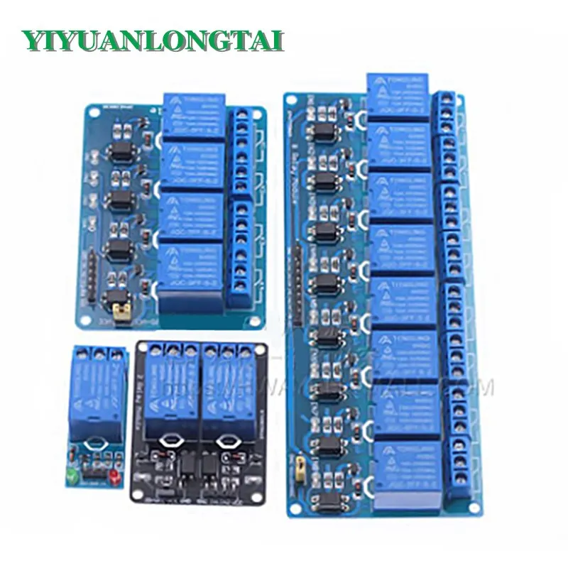 

1 2 4 8 Channel DC 5V Relay Module with Optocoupler Low Level Trigger Expansion Board for arduino