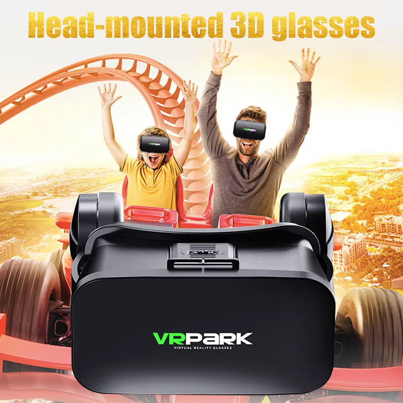 VR гарнитура очки путешествия на голову многофункциональные очки виртуальной реальности мобильный телефон 3D игры VRPAPK дома 3D VR очки