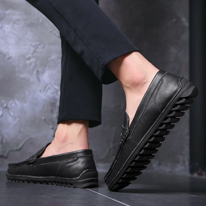 Men Loafers Designer Shoes Men High Quality Men Shoes Fashion Brand Mens Style Shoes Sneakers Men Casual Leather Shoes Sell Hot