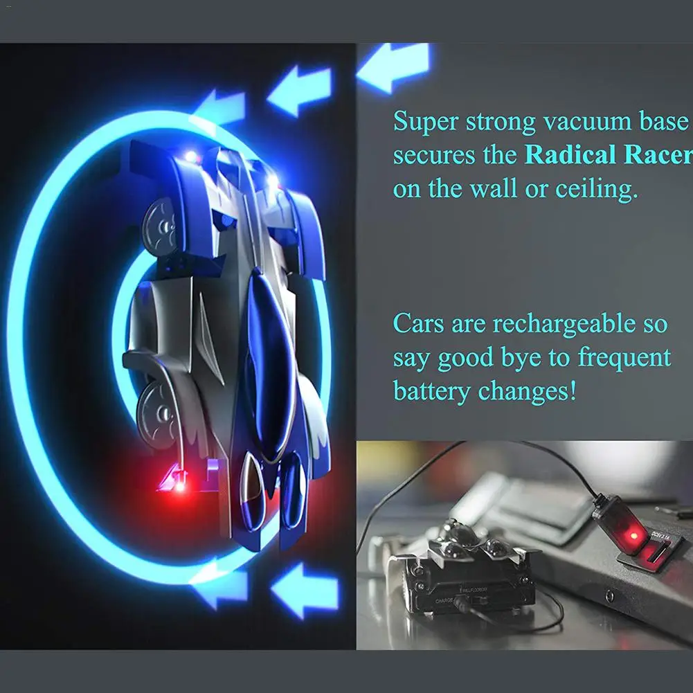 Najtaniej Zdalnie sterowanym samochodowym Radical Racers wspinaczka samochody zdalnie sterowany samochód Racers elektryczny wspinaczka samochodzik zabawka dla dzieci chłopców prezent