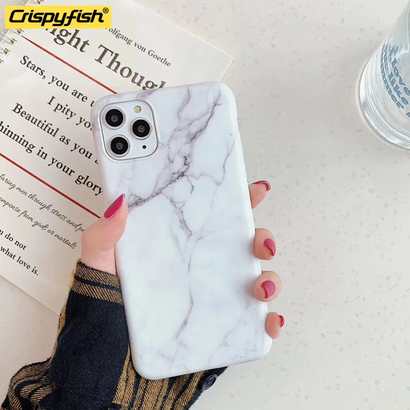 Винтажный мягкий ударопрочный чехол с градиентным мрамором для iPhone 11 Pro Max XR XS 6s 7 8