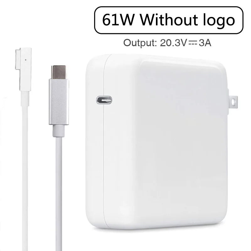 L наконечник Магнитный ноутбук USB C Мощность адаптер Портативный Зарядное