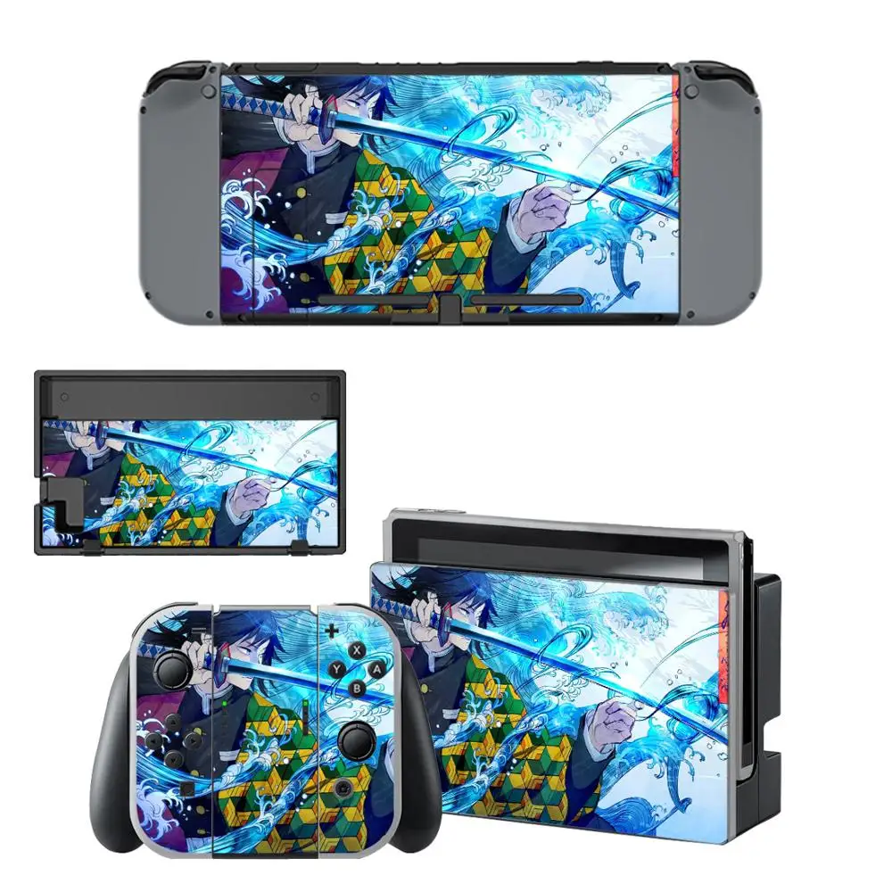 Демон убийца: Kimetsu без Yaiba кожи переключателя Nintend Стикеры для Nintendo переключатель