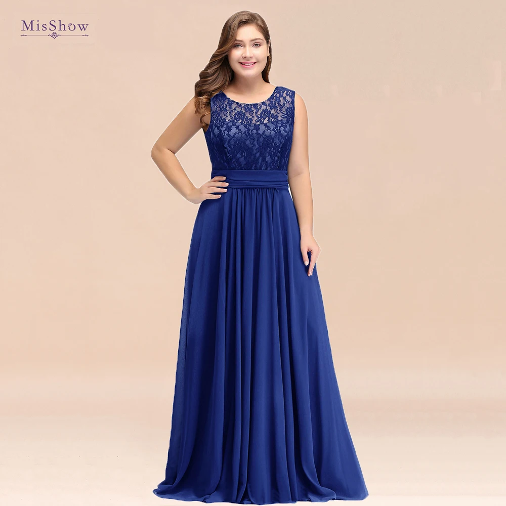 2 styles Royal Blue Mother Of The Bride Dresses Plus size A-line Chiffon Lace Long Elegant Groom Mother Dresses Wedding mother bride dresses