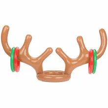 ПВХ экологически чистое кольцо, надувные рога, Рождественские рога, tou shi mao, детские надувные интерактивные игрушки