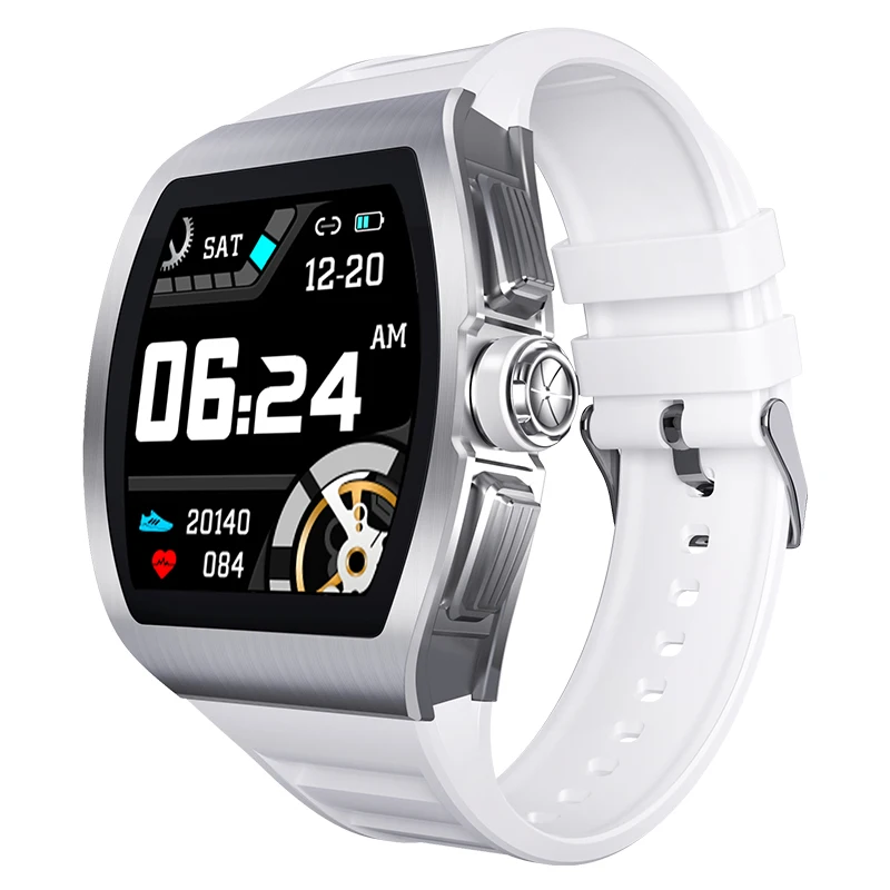 slide men's black smart watch