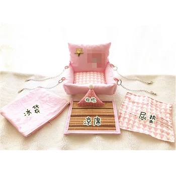 

Totoro squirrel rabbit honey hedgehogmouse pet winter and summer hammock cotton nest mat ice bag hamster bed sofa house