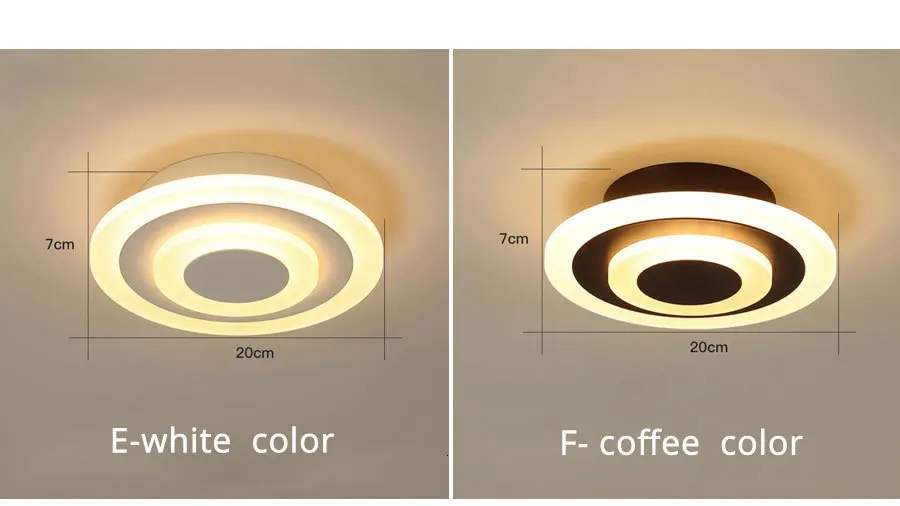Luz de teto moderno conduziu a lâmpada
