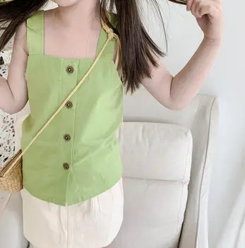 

2020 new wholesale girls shirt fashion summer girls blouse 2-7t HO756
