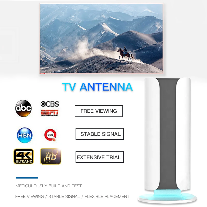 digital antenna for TV Indoor outdoor 5000 Miles HD Antenna Receiver with Amplifier Fox DVB-T2 isdb-t 4k clear satellite dish |