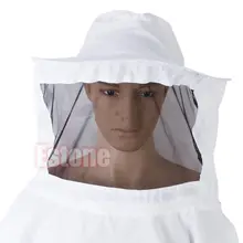 Пчеловодство вуаль с длинными рукавами костюм шляпа Pull над Bee Smock куртка защитное пальто