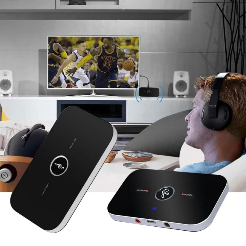 2 в 1 Bluetooth передатчик приемник 3,5 мм Aux беспроводной стерео аудио адаптер