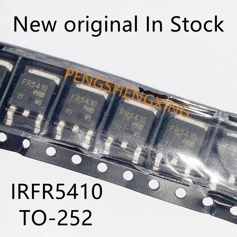 

10 шт./лот IRFR5410 FR5410 IRFR5410TRPBF 100V 13A TO-252 новая Оригинальная точечная распродажа