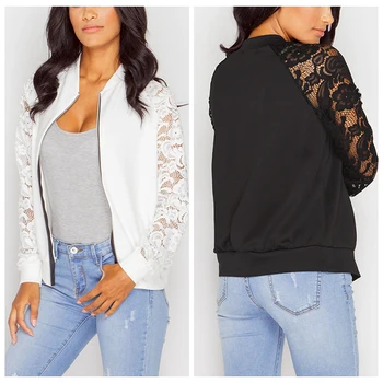 

2020 Spring Sweater Korean Style Lace Female Cardigan The New Fashion Short Woman With a Small Shawl Embroidered Cardigan Coat
