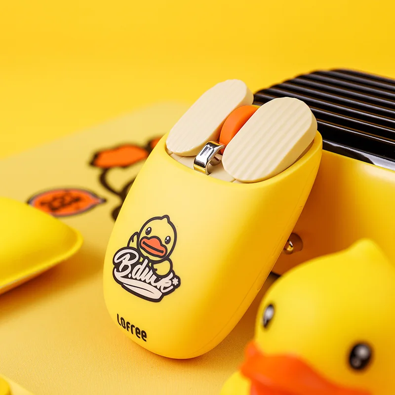 LOFREE/Lofie Little Yellow Duck MAUS Bluetooth мышь беспроводная домашняя офисная игровая Милая