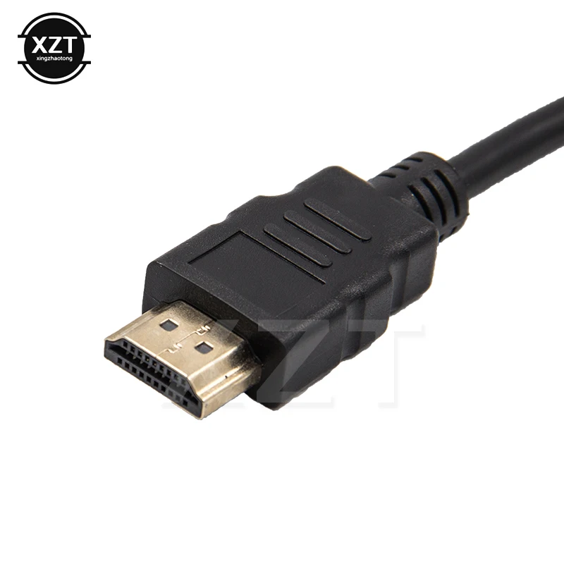 HDMI To VGA Adapter Cable VGA To HDMI Converter VGA Cable Adapter HDMI Cable VGA Cable HDMI-compatible TO VGA Adapter Cable Male To Female Converter 1080P VGA Jack 3.5 AUX Cable USB Power For PC Laptop projector TV