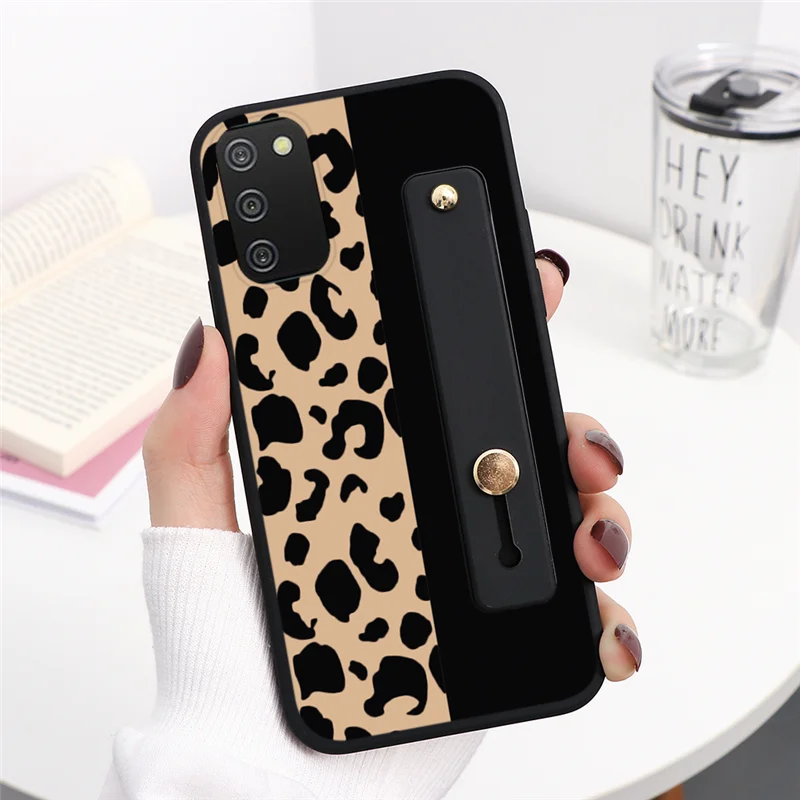 silicone case samsung Dây Đeo Cổ Tay Silicone Mềm Khủng Long Dễ Thương Trường Hợp Dành Cho Samsung Galaxy Samsung Galaxy A02s Một 02 S Ao2s Tay Giá Đỡ Đứng Dành Cho một 02 S 6.5" silicone cover with s pen Cases For Samsung