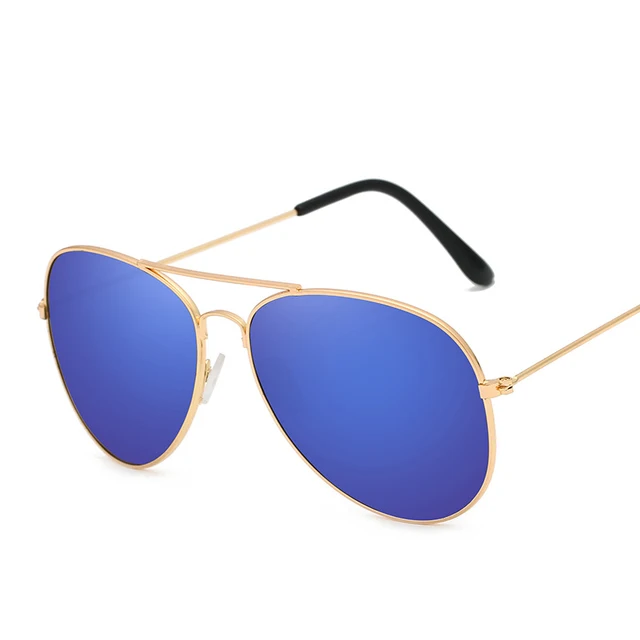 RBRARE 2021 3025 Sunglasses Women/Men Brand Designer Luxury Sun Glasses For Women Retro Outdoor Driving Oculos De Sol GoldBlue