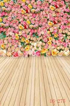 

SHUOZHIKE Vinyl Custom Photography Backdrops Prop Digital printed floral theme Photo Studio Vertical Background 16-275