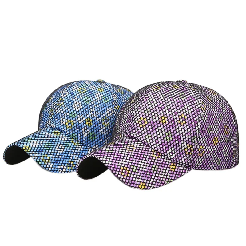 Летние женские кепки для бега, тканевая сетчатая шляпа с цветочной вышивкой, бейсболки, Спортивная Регулируемая шапка с цветочным принтом