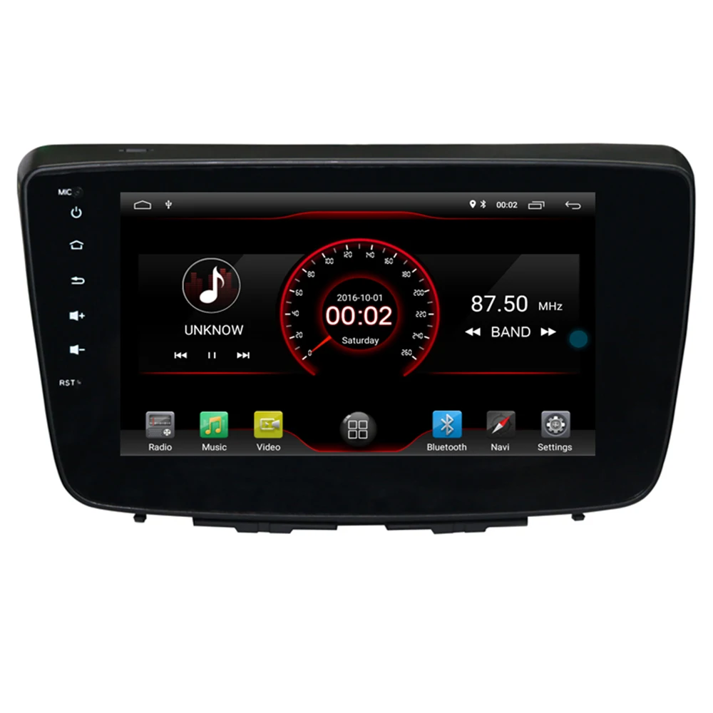 Top 9 "2.5D Car DVD Multimedia player For Suzuki BALENO 2016-2017 2018 2019 Android 9.0 Radio Tape Recorder Navigation GPS 1