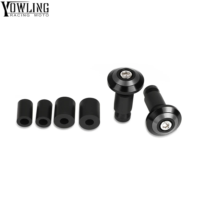 For Honda CBR 600 F2 F3 F4 F4i CB599 CBR600RR CBR1000RR Motorcycle grips ends Handle Bar Cap End Plugs Handlebar Grips GY