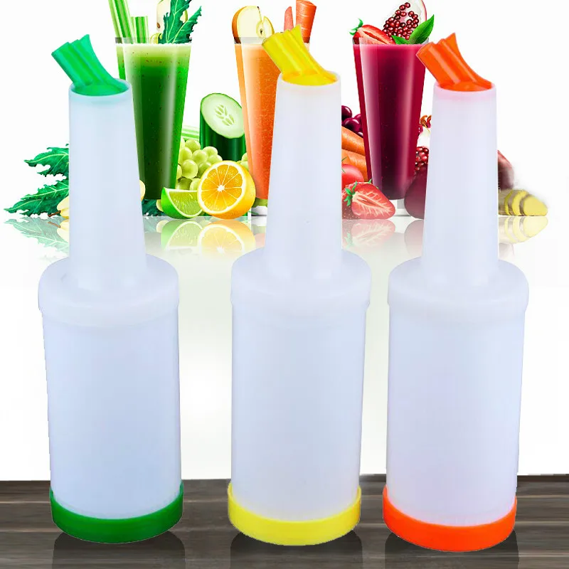 Beverage Dispenser Machine Kitchen Barware Pp Plastic Bartender Sealed Cans Fruit Juice Bottle