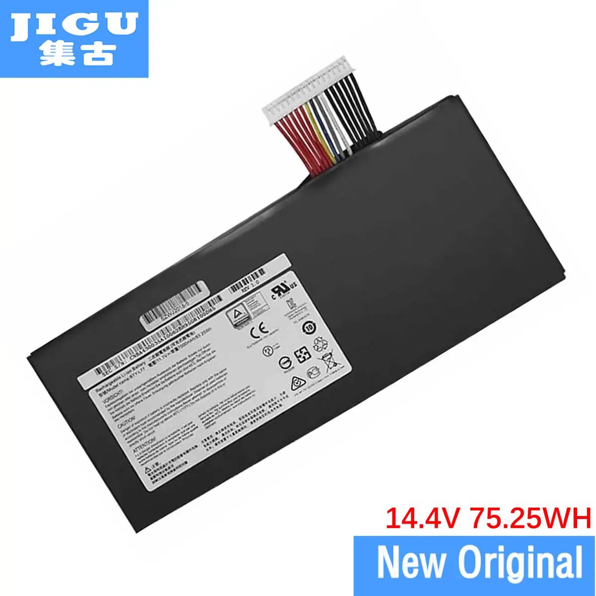 JUGU BTY-L78 laptop battery for MSI GT62VR GT73EVR 7RF GT73VR TITAN GT63 6RE-013CN 6RF-094CN 14.4V 75.25WH | Компьютеры и офис
